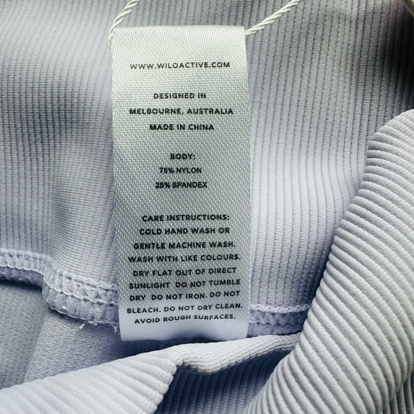 Wilo The Label Base Ribbed Lilac Leggings - Picture 7 of 10